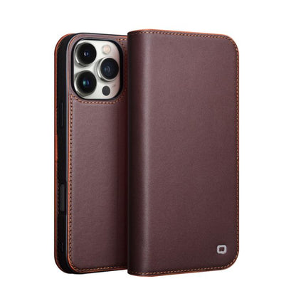 QIALINO Classic Gen2 Genuine Leather Phone Case, For iPhone 16e / 17e, For iPhone 17 Pro Max, For iPhone 17 Pro, For iPhone 17, For iPhone Air, For iPhone 16 Pro Max, For iPhone 16 Pro, For iPhone 16 Plus, For iPhone 16