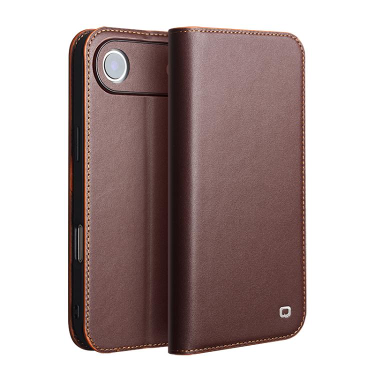 QIALINO Classic Gen2 Genuine Leather Phone Case, For iPhone 16e / 17e, For iPhone 17 Pro Max, For iPhone 17 Pro, For iPhone 17, For iPhone Air, For iPhone 16 Pro Max, For iPhone 16 Pro, For iPhone 16 Plus, For iPhone 16