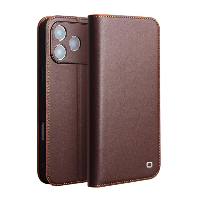 QIALINO Classic Gen2 Genuine Leather Phone Case, For iPhone 16e / 17e, For iPhone 17 Pro Max, For iPhone 17 Pro, For iPhone 17, For iPhone Air, For iPhone 16 Pro Max, For iPhone 16 Pro, For iPhone 16 Plus, For iPhone 16