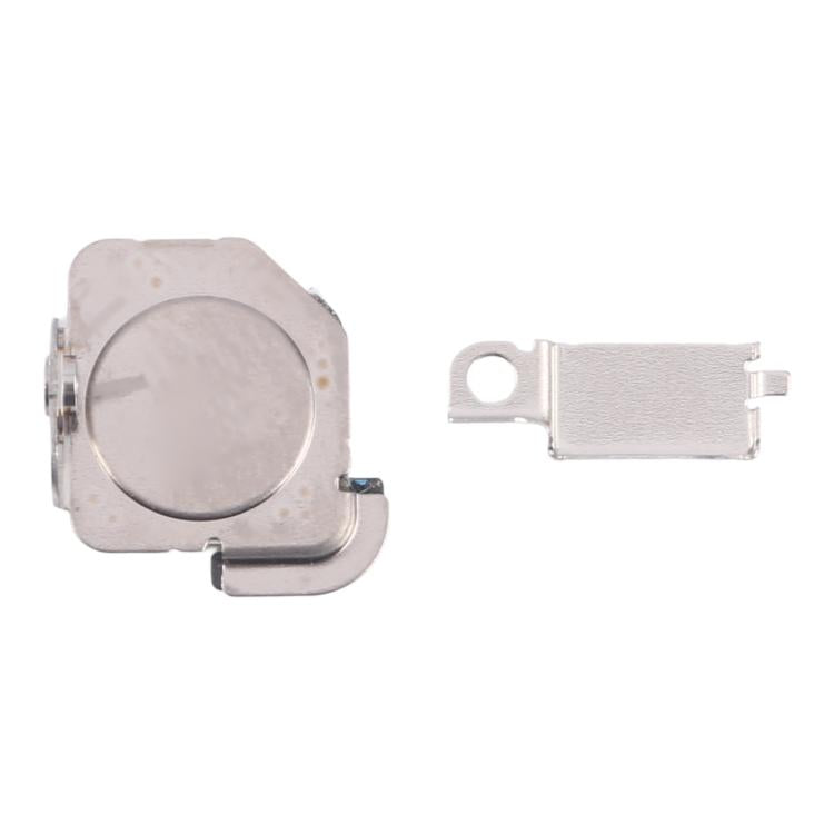 1 Pair Flashlight / Mic Iron Sheet Cover (On The Back Cover), For iPhone 15 Pro Max, For iPhone 15 Pro, For iPhone 15 Plus, For iPhone 15, For iPhone 14 / 14 Plus