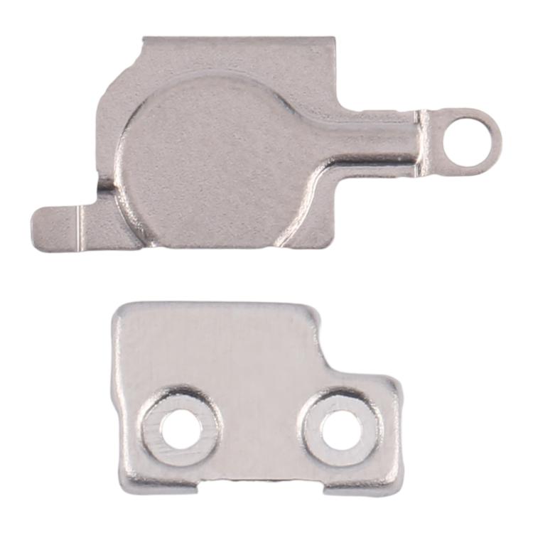 1 Pair Flashlight / Mic Iron Sheet Cover (On The Back Cover), For iPhone 15 Pro Max, For iPhone 15 Pro, For iPhone 15 Plus, For iPhone 15, For iPhone 14 / 14 Plus