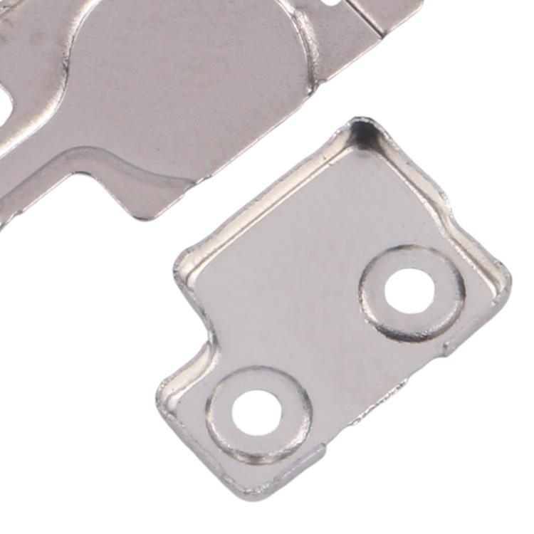 1 Pair Flashlight / Mic Iron Sheet Cover (On The Back Cover), For iPhone 15 Pro Max, For iPhone 15 Pro, For iPhone 15 Plus, For iPhone 15, For iPhone 14 / 14 Plus