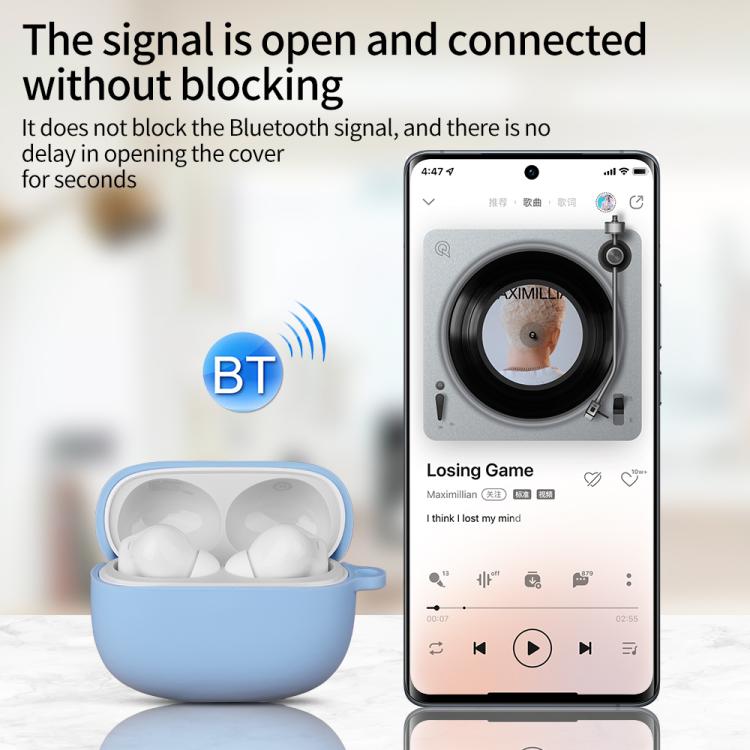 Silicone Earphone Protective Case, For Xiaomi Redmi Buds 6 Pro / 8 Pro