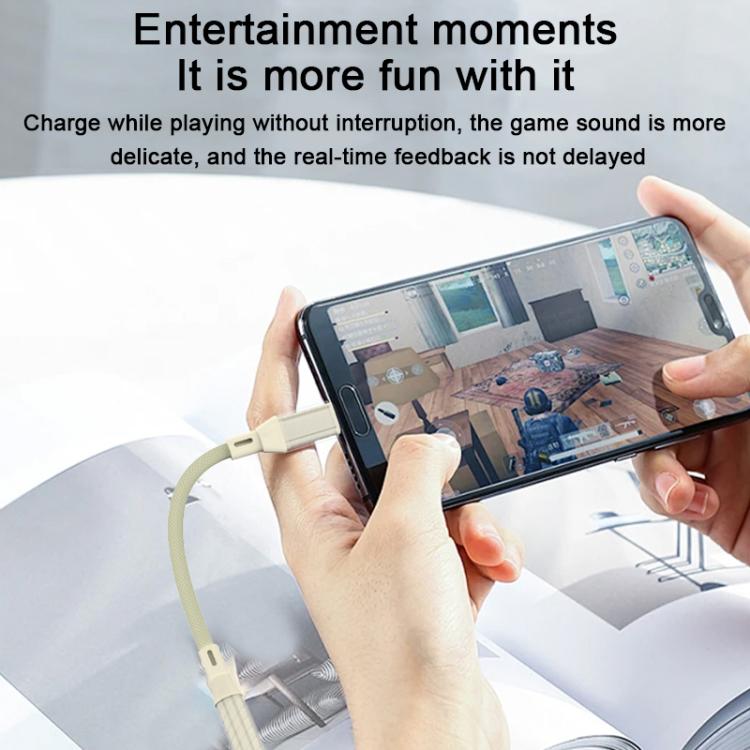 09U-JT Type-C to 3.5mm Earphone Audio Adapter, Type-C to 3.5mm