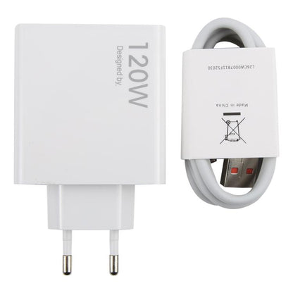 120W USB Fast Charger with 1m USB to Type-C Cable, 120W