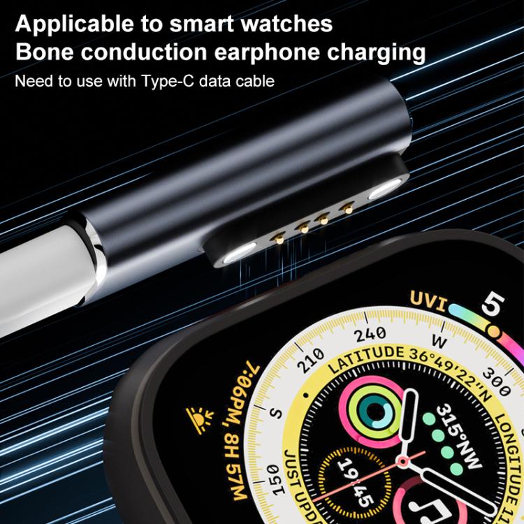 Smart Watch / Bone Conduction Earphone USB-C / Type-C Interface Adapter Converter
