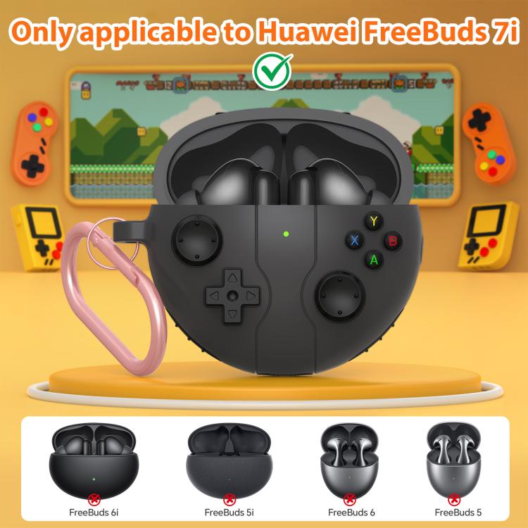 Retro Game Console Style Silicone Earbuds Case, For Huawei Freebuds 7i, For Huawei Freebuds 5i / 6i, For Huawei Freebuds SE 2 /  SE 3, For Huawei FreeClip, For Huawei Freebuds 4 / 4e, For Huawei Freebuds Pro 2