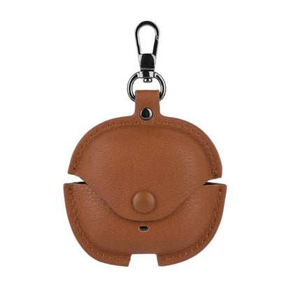 Business Leather Earphone Protective Case with Hook, For Redmi Buds 8 Lite / Buds 6 Lite, For Redmi Buds 6 Lite