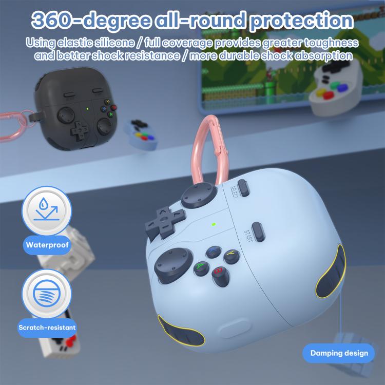 Retro Game Console Style Silicone Earbuds Case, For Huawei FreeClip 2, For Huawei Freebuds Pro 3 / Pro 4