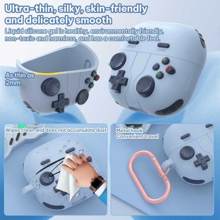 Retro Game Console Style Silicone Earbuds Case, For Huawei FreeClip 2, For Huawei Freebuds Pro 3 / Pro 4