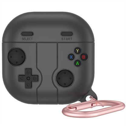 Retro Game Console Style Silicone Earbuds Case, For Samsung Galaxy Buds4 / 4 Pro, For Samsung Galaxy Buds Core, For Samsung Galaxy Buds3 FE, For Samsung Galaxy Buds3 / Buds3 Pro, For Samsung Galaxy Buds Live