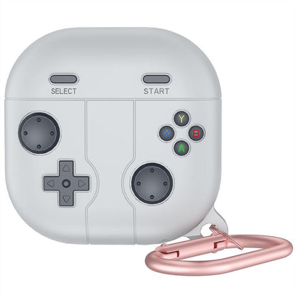 Retro Game Console Style Silicone Earbuds Case, For Samsung Galaxy Buds4 / 4 Pro, For Samsung Galaxy Buds Core, For Samsung Galaxy Buds3 FE, For Samsung Galaxy Buds3 / Buds3 Pro, For Samsung Galaxy Buds Live