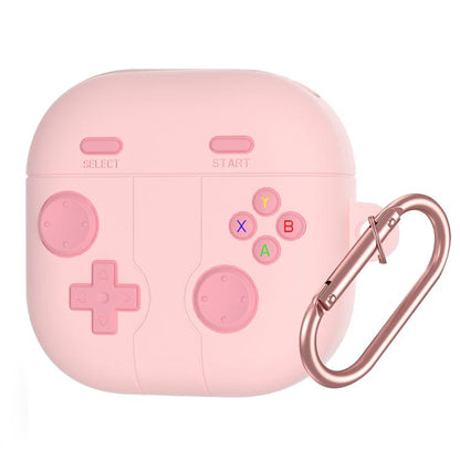 Retro Game Console Style Silicone Earbuds Case, For Samsung Galaxy Buds4 / 4 Pro, For Samsung Galaxy Buds Core, For Samsung Galaxy Buds3 FE, For Samsung Galaxy Buds3 / Buds3 Pro, For Samsung Galaxy Buds Live