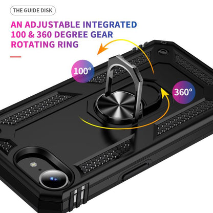 Shockproof TPU Hybrid PC Phone Case with Holder, For iPhone 17e / 16e