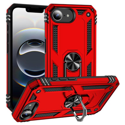 Shockproof TPU Hybrid PC Phone Case with Holder, For iPhone 17e / 16e