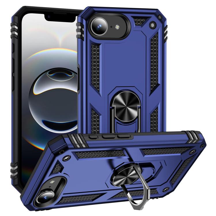 Shockproof TPU Hybrid PC Phone Case with Holder, For iPhone 17e / 16e