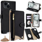 Crossbody Chain Fishtail Litchi Leather Phone Case, For iPhone 16, For iPhone 15 Pro Max, For iPhone 15 Pro, For iPhone 15 Plus