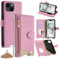 Crossbody Chain Fishtail Litchi Leather Phone Case, For iPhone 15, For iPhone 14 Plus, For iPhone 14, For iPhone 14 Pro