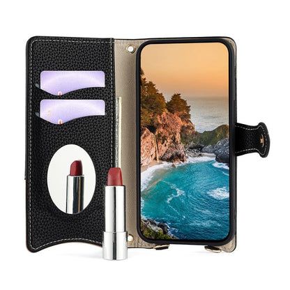 Crossbody Chain Fishtail Litchi Leather Phone Case, For iPhone 18 Pro / 17 Pro, For iPhone 18 Pro Max / 17 Pro Max, For iPhone 17e / 16e, For iPhone 17