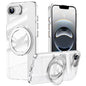 Frosted 360 Degree MagSafe Magnetic Holder Phone Case, For iPhone 18 Pro, For iPhone 18 Pro Max, For iPhone 17e / 16e