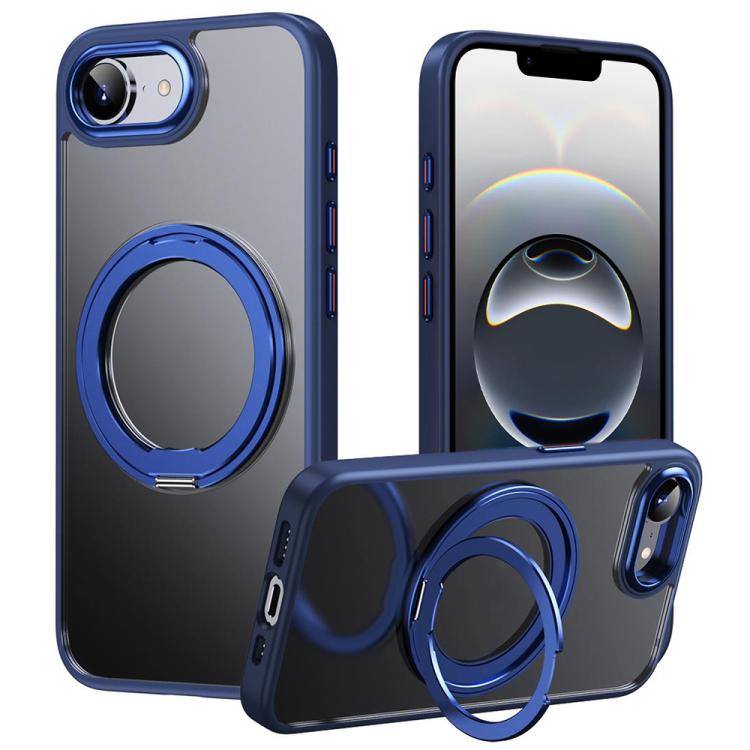 Frosted 360 Degree MagSafe Magnetic Holder Phone Case, For iPhone 18 Pro, For iPhone 18 Pro Max, For iPhone 17e / 16e