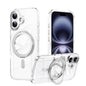 Frosted 360 Degree MagSafe Magnetic Holder Phone Case, For iPhone 17e / 16e, For iPhone 17 Pro Max, For iPhone 17 Pro, For iPhone 17, For iPhone Air