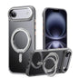Frosted 360 Degree MagSafe Magnetic Holder Phone Case, For iPhone 17e / 16e, For iPhone 17 Pro Max, For iPhone 17 Pro, For iPhone 17, For iPhone Air