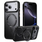 Frosted 360 Degree MagSafe Magnetic Holder Phone Case, For iPhone 18 Pro, For iPhone 18 Pro Max, For iPhone 17e / 16e