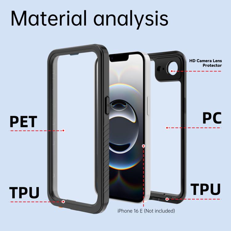 RedPepper Waterproof Phone Case, For iPhone 17e / 16e, For iPhone 17 Pro Max, For iPhone 17 Pro, For iPhone 17, For iPhone Air