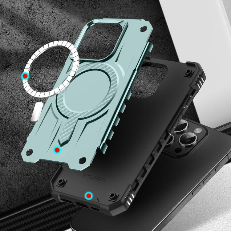 Straship MagSafe TPU Hybrid PC Phone Case, For iPhone 16 Pro, For iPhone 16 Plus, For iPhone 16