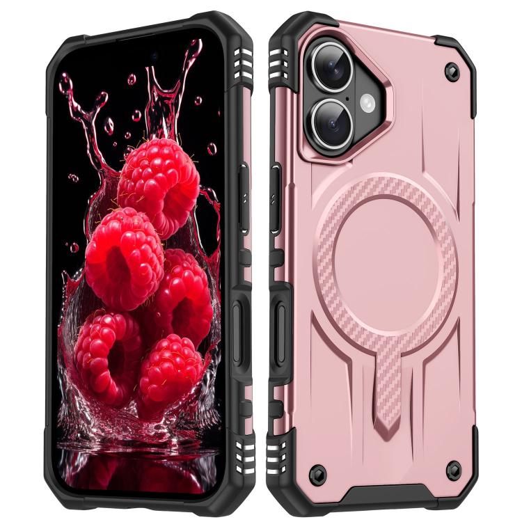 Straship MagSafe TPU Hybrid PC Phone Case, For iPhone 16 Pro, For iPhone 16 Plus, For iPhone 16