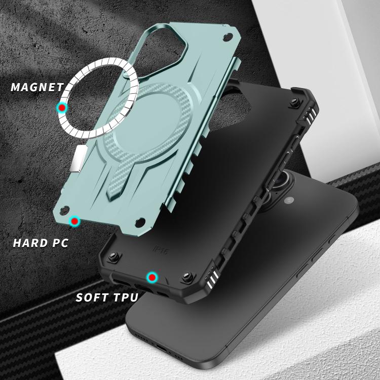 Straship MagSafe TPU Hybrid PC Phone Case, For iPhone 17, For iPhone Air, For iPhone 16 Pro Max