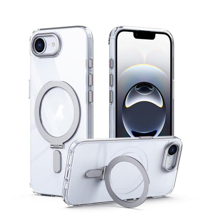 Airbag MagSafe Shockproof Frosted Phone Case with Fold Holder, For iPhone 18 Pro / 17 Pro, For iPhone 16e / 17e, For iPhone 18 Pro Max / 17 Pro Max, For iPhone 17, For iPhone Air