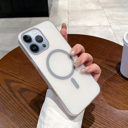 Ice Fog MagSafe PC Phone Case, For iPhone 13 Pro, For iPhone 13, For iPhone 12 / 12 Pro