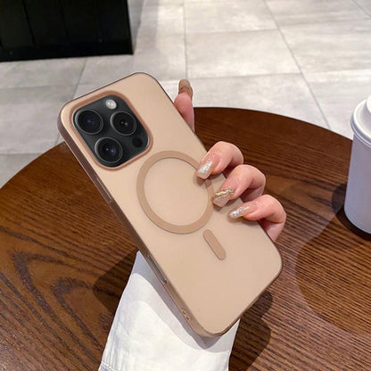 Ice Fog MagSafe PC Phone Case, For iPhone 16 Plus, For iPhone 16, For iPhone 15 Pro Max