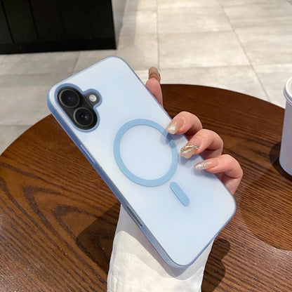 Ice Fog MagSafe PC Phone Case, For iPhone 16 Plus, For iPhone 16, For iPhone 15 Pro Max