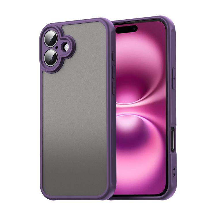 Fan Dun Series TPU Hybrid PC Frosted Phone Case, For iPhone Air, For iPhone 16 Pro Max, For iPhone 16 Pro, For iPhone 16 Plus, For iPhone 16, For iPhone 15 Pro Max