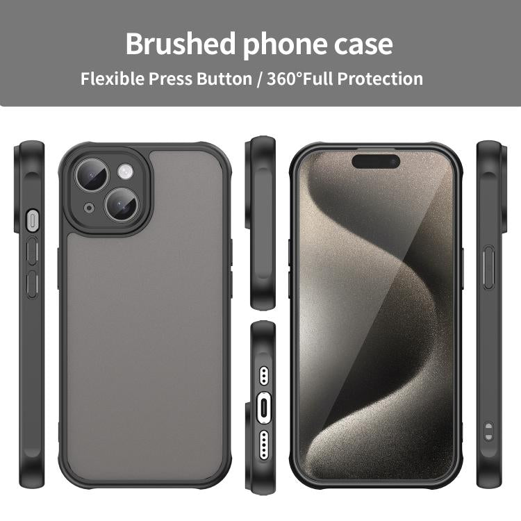 Fan Dun Series TPU Hybrid PC Frosted Phone Case, For iPhone 14 Pro, For iPhone 14 Pro Max, For iPhone 13 Pro Max, For iPhone 13 Pro, For iPhone 13, For iPhone 12