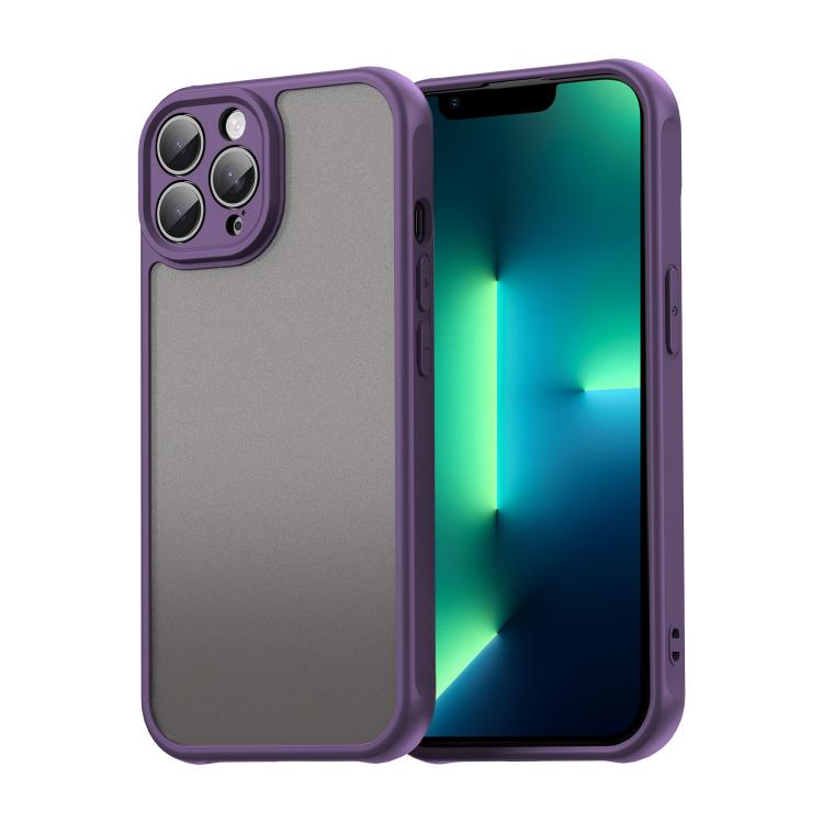 Fan Dun Series TPU Hybrid PC Frosted Phone Case, For iPhone 14 Pro, For iPhone 14 Pro Max, For iPhone 13 Pro Max, For iPhone 13 Pro, For iPhone 13, For iPhone 12