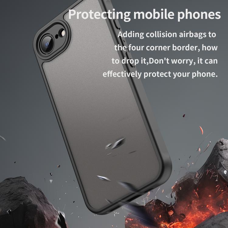 Fan Dun Series TPU Hybrid PC Frosted Phone Case, For iPhone 17e / 16e, For iPhone 17 Pro Max, For iPhone 17 Pro, For iPhone 17, For iPhone Air, For iPhone 16 Pro Max