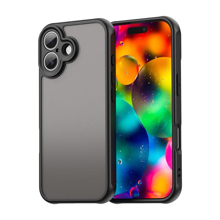 Fan Dun Series TPU Hybrid PC Frosted Phone Case, For iPhone 17, For iPhone Air, For iPhone 16 Pro Max, For iPhone 16 Pro, For iPhone 16 Plus, For iPhone 16