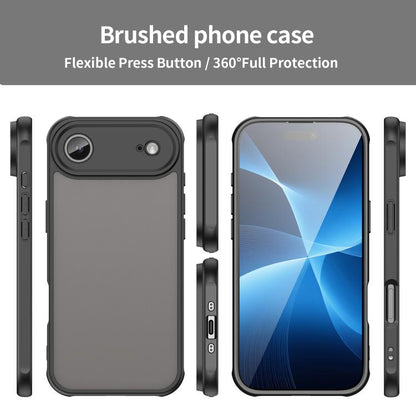 Fan Dun Series TPU Hybrid PC Frosted Phone Case, For iPhone Air, For iPhone 16 Pro Max, For iPhone 16 Pro, For iPhone 16 Plus, For iPhone 16, For iPhone 15 Pro Max