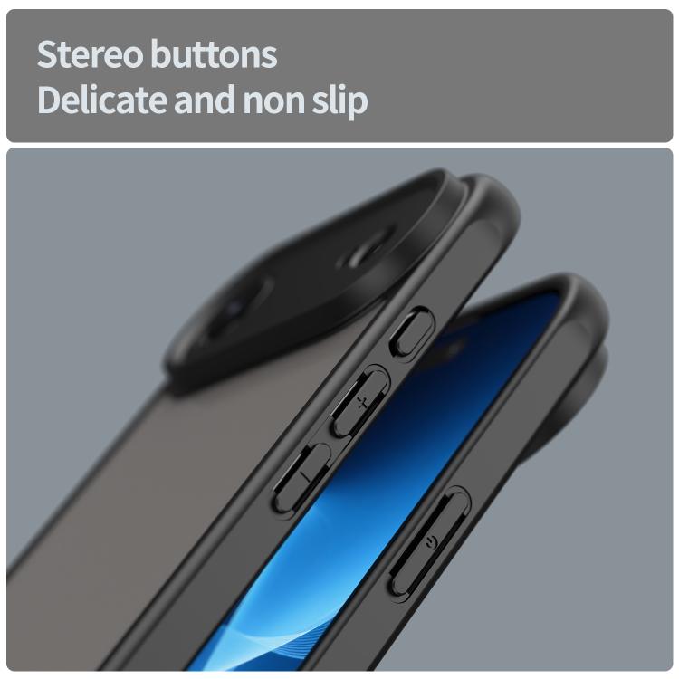 Fan Dun Series TPU Hybrid PC Frosted Phone Case, For iPhone Air, For iPhone 16 Pro Max, For iPhone 16 Pro, For iPhone 16 Plus, For iPhone 16, For iPhone 15 Pro Max