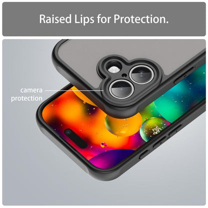 Fan Dun Series TPU Hybrid PC Frosted Phone Case, For iPhone 18, For iPhone 18 Pro, For iPhone 18 Pro Max, For iPhone 17e / 16e, For iPhone 17 Pro Max, For iPhone 17 Pro