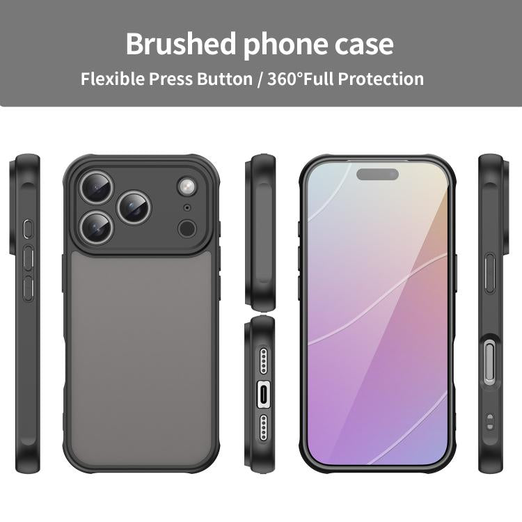 Fan Dun Series TPU Hybrid PC Frosted Phone Case, For iPhone 18 Pro, For iPhone 18 Pro Max, For iPhone 17e / 16e, For iPhone 17 Pro Max, For iPhone 17 Pro, For iPhone 17