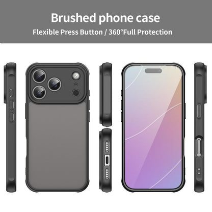 Fan Dun Series TPU Hybrid PC Frosted Phone Case, For iPhone 18 Pro, For iPhone 18 Pro Max, For iPhone 17e / 16e, For iPhone 17 Pro Max, For iPhone 17 Pro, For iPhone 17