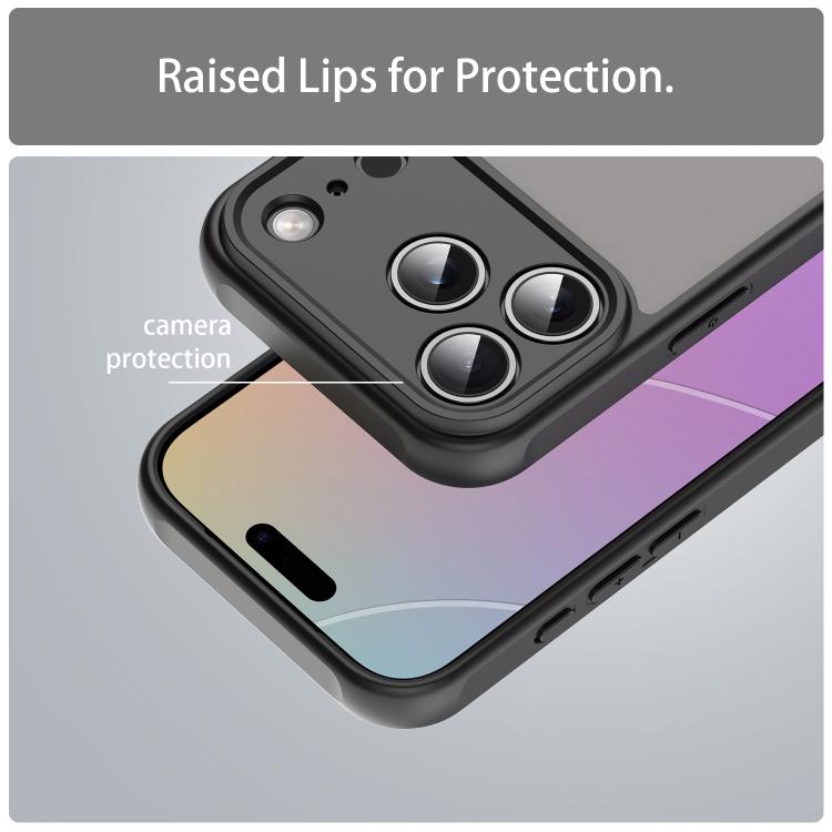 Fan Dun Series TPU Hybrid PC Frosted Phone Case, For iPhone 18 Pro, For iPhone 18 Pro Max, For iPhone 17e / 16e, For iPhone 17 Pro Max, For iPhone 17 Pro, For iPhone 17