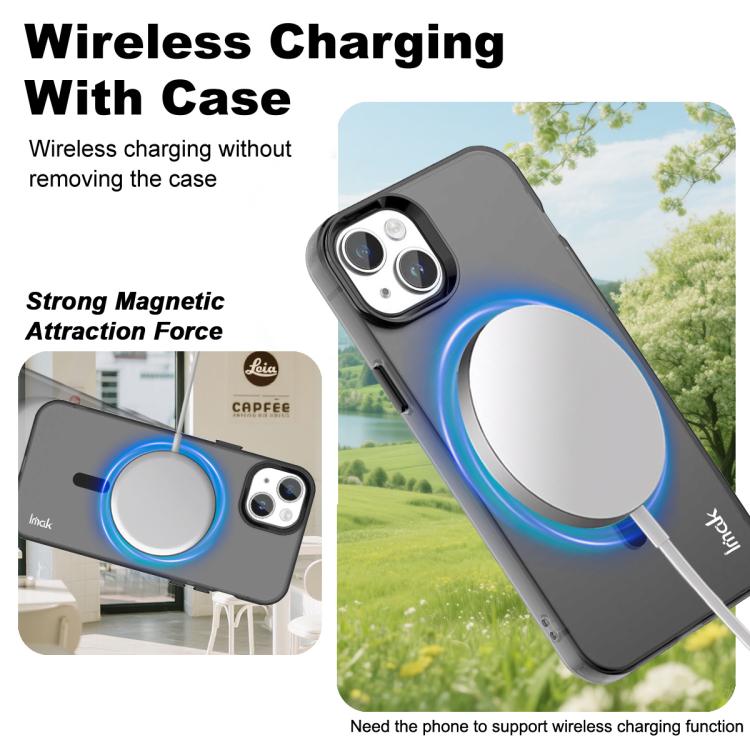 IMAK Candy Series Shockproof MagSafe Phone Case, For iPhone 15, For iPhone 14 Plus, For iPhone 13 / 14