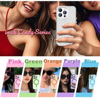 IMAK Candy Series Shockproof MagSafe Phone Case, For iPhone 14 Pro, For iPhone 14 Pro Max