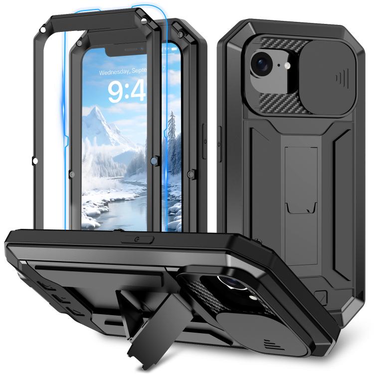Sliding Camera IP68 Waterproof Holder Phone Case, For iPhone 17e / 16e